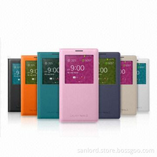 Auto Wake-up Function Leather Case for Samsung Galaxy Note3, Built-in IC